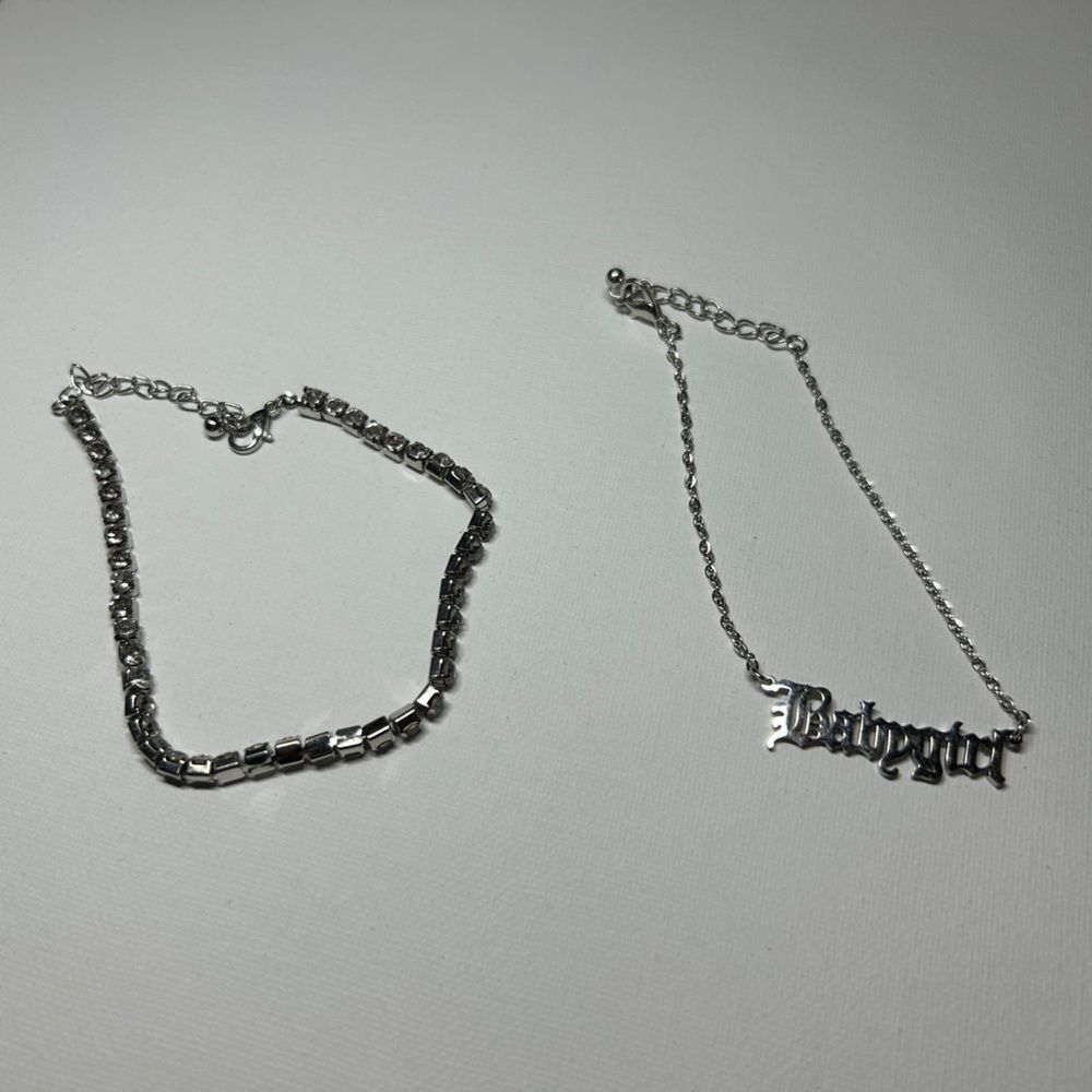 Chain “Babygirl” Anklet/Bracelet Set